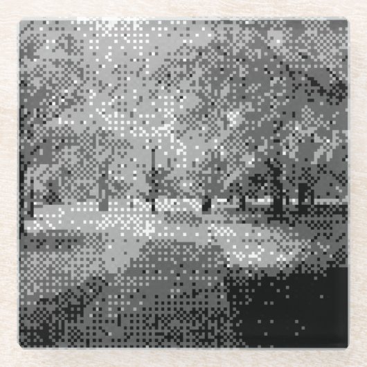 Park Glasuntersetzer (Vorderseite)