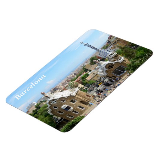 Park Guell, Barcelona Magnet (Linke Seite)