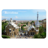 Park Guell, Barcelona Magnet (Horizontal)