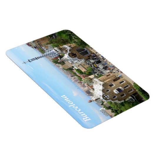 Park Guell, Barcelona Magnet (Rechte Seite)