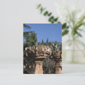 Park Güell, Barcelona Postkarte (Stehend Vorderseite)