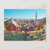 Park Guell, Barcelona - Spanien Postkarte (Vorderseite)