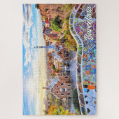 Park Guell, Barcelona, Spanien Puzzle (Vertikal)