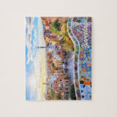 Park Güell, Barcelona, Spanien Puzzle (Vertikal)