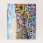 Park Guell, Barcelona, Spanien Puzzle (Vertikal)