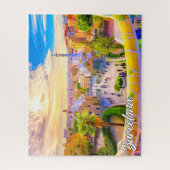 Park Guell, Barcelona, Spanien Puzzle (Vertikal)