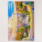Park Guell, Barcelona, Spanien Puzzle (Vertikal)