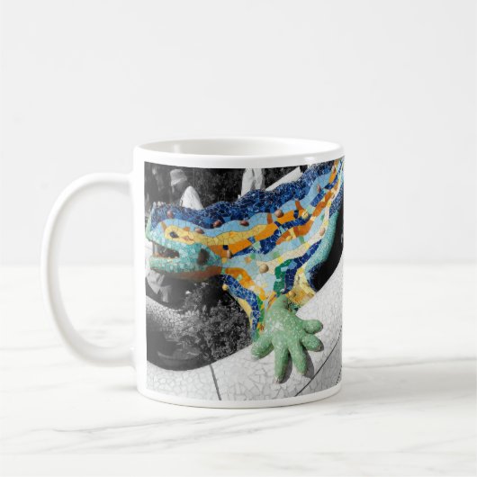 Park Guell Barcelonas Gaudi Kaffeetasse (Links)
