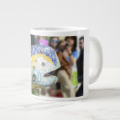 Park Guell Drache Spezialitäten-Tasse Jumbo-Tasse (Vorderseite Rechts)