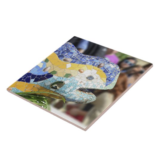 Park Guell Drachefliese Fliese (Seite)