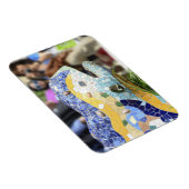 Park Guell Dragon Premium Magnet (Rechte Seite)