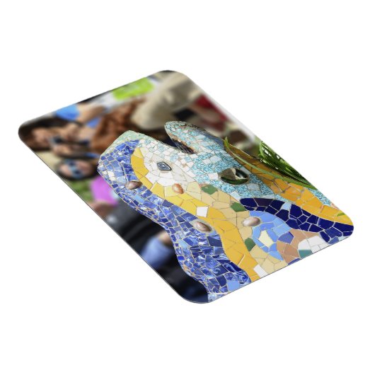 Park Guell Dragon Premium Magnet (Rechte Seite)