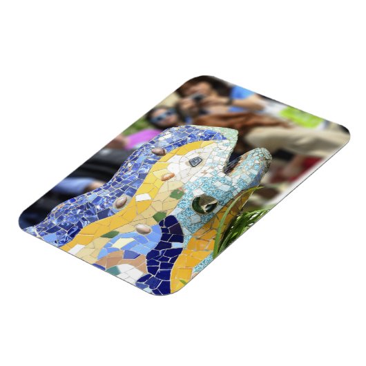 Park Guell Dragon Premium Magnet (Linke Seite)