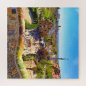 Park Guell in Barcelona Puzzle (Horizontal)