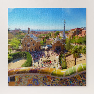 Park Guell in Barcelona Puzzle