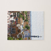 Park Guell in Barcelona, Spanien Puzzle (Horizontal)