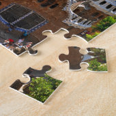 Park Guell in Barcelona, Spanien Puzzle (Seite)