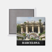 Park Guell Magnet (Vorderseite/Rückseite)