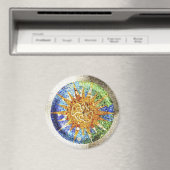 Park Guell mosaics Magnet (In Situ (Geschirrspüler))
