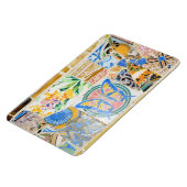 Park Guell mosaics Premium Magnet (Linke Seite)