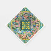 Park Guell mosaics Serviette (Ecke)