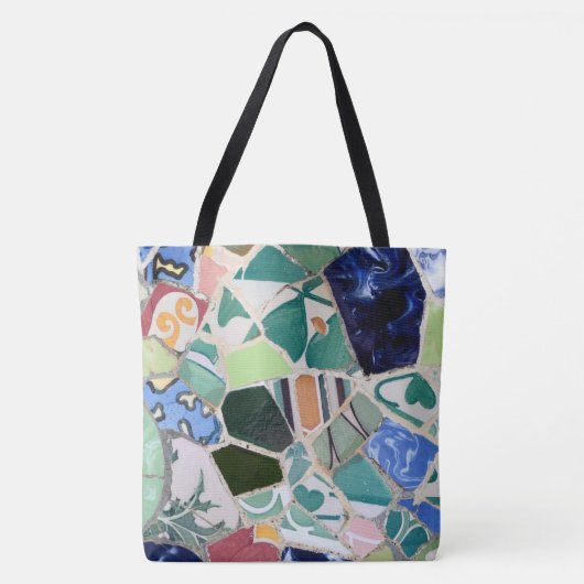 Park Guell mosaics Tasche (Vorderseite)
