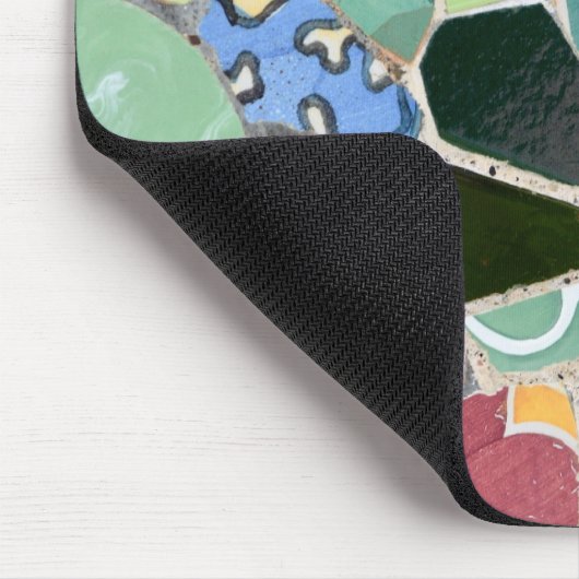 Park Guell Mosaik Mousepad (Ecke)