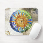 Park Guell Mosaik Mousepad (Mit Mouse)
