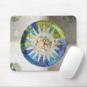 Park Guell Mosaik Mousepad (Mit Mouse)