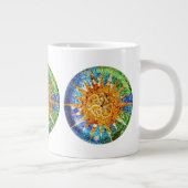 Park-Guell-Mosaik Spezielle Tasse (Rechts)