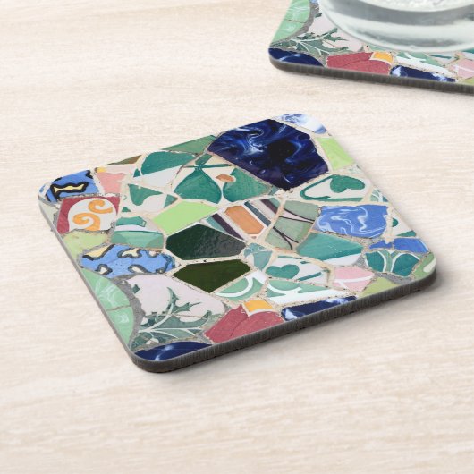 Park Guell Mosaik Untersetzer (Linke Seite)