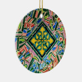 Park Guell Mosaiken Keramik Ornament (Rechts)