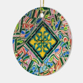 Park Guell Mosaiken Keramik Ornament (Links)