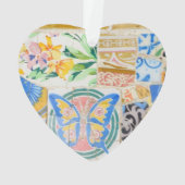 Park Guell Mosaiken Ornament (Rückseite)