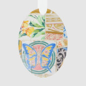 Park Guell Mosaiken Ornament (Vorderseite)