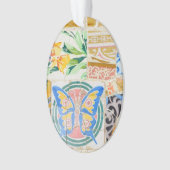 Park Guell Mosaiken Ornament (Vorderseite)