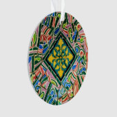 Park Guell Mosaiken Ornament (Vorderseite)