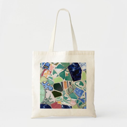 Park Guell Mosaiken Tasche (Vorne)
