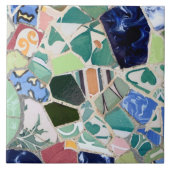 Park Guell Mosaikfliese Fliese (Vorderseite)