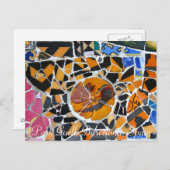 Park Guell Postcard Postkarte (Vorne/Hinten)