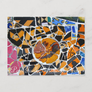 Park Guell Postcard Postkarte