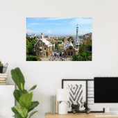 Park Guell Poster (Heimbüro)