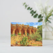 Park Guell Postkarte (Stehend Vorderseite)