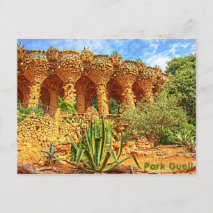 Park Guell Postkarte