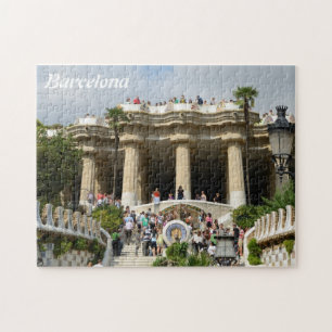 Park Guell Puzzlespiel Puzzle