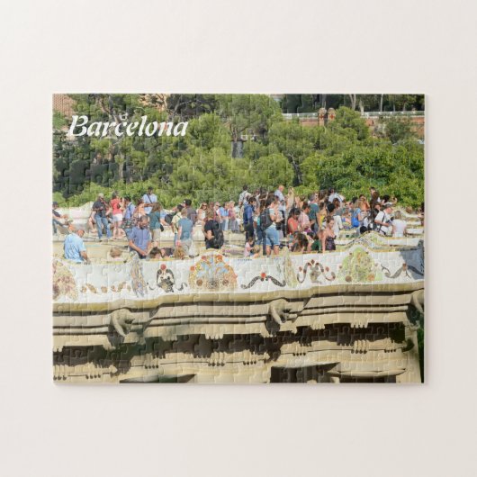 Park Guell Puzzlespiel Puzzle (Horizontal)