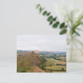 Park Hill aus Chrome Hill, Peak District Postkarte (Stehend Vorderseite)