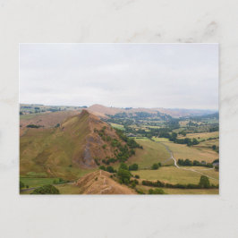 Park Hill aus Chrome Hill, Peak District Postkarte