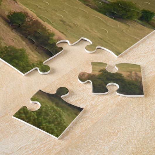 Park Hill aus Chrome Hill, Peak District Puzzle (Seite)