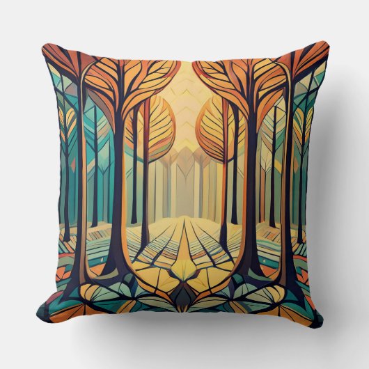 Park im Herbst Kissen (Vorderseite)